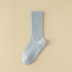 Pastel Blue Cute Grippy Pilates Grip Socks